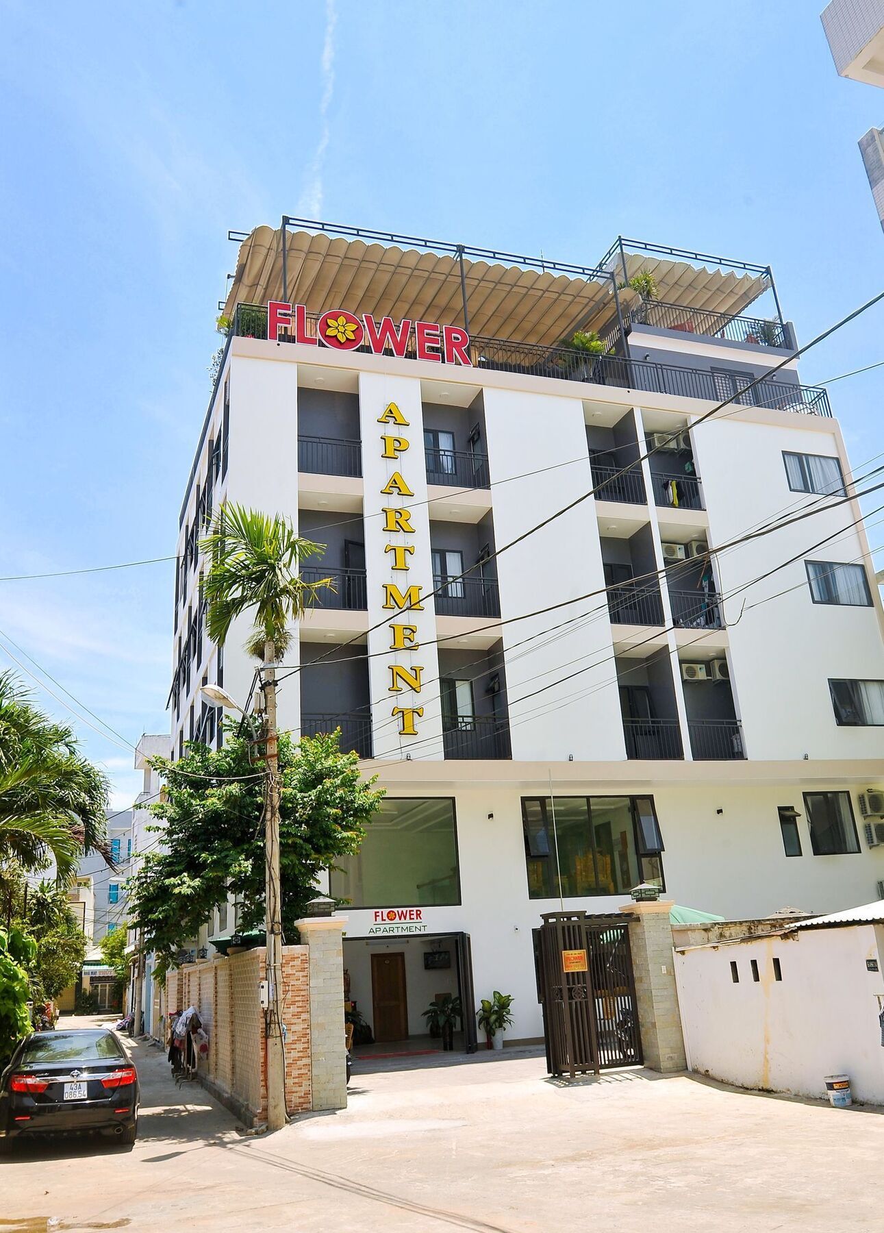 Flower Apartment Da Nang Bagian luar foto